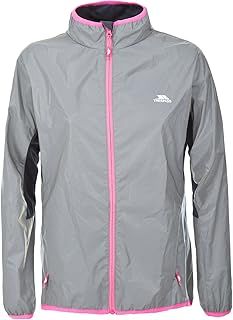 Trespass Women's Lumi Active Windproof and Waterproof Cycling and Running Outdoor Luminous Jacket