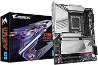 Gigabyte Z790 AORUS ELITE AX-W Motherboard - Supports Intel Core 14th CPUs, 16*+1+2 Phases Digital VRM, up to 7600MHz DDR5 (OC), 4xPCIe 4.0 M.2, Wi-Fi 6E, 2.5GbE LAN, USB 3.2 Gen 2x2