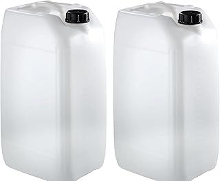 25L Litre Water Storage Container, Jerrican, Drum, Jerry Can x 2