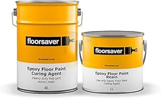 Epoxy Floor Paint by floorsaver | Light Grey | 5 litres
