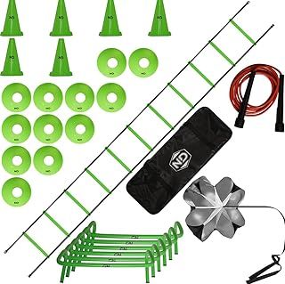 ND Sports Speed Agility Hurdles Chute Traffic Cones Ladder Football Training Sport Kit ND