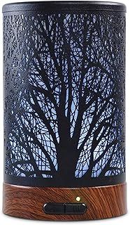 Essential Oil Diffuser Fragrance Aromatherapy Scented Oil Diffuser Ultrasonic Aroma Diffusers Whisper Quiet with Waterless Auto Shut-Off 7 LED Night Light for Home Office SPA (150ml-Forest)