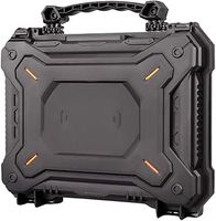 OAREA 5L Airsoft Gun Safety Case with Foam Padded Pistol Camera Protective Case Waterproof Tactical Gun Pistol Hard Shell Box