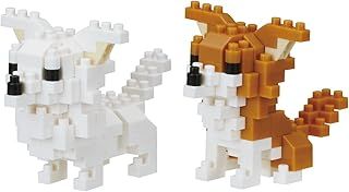 BANDAI Nanoblock Dog Breed Chihuahua Model | Nanoblocks Building Blocks Puzzles For Adults And Kids | Build Your Own Plastic Model Kits With Mini Bricks Make Great Gifts For Teens And Adults Age 12+