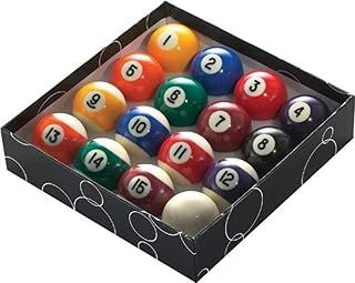 16 Ball Pool Billiards Set | Spots and Stripes | Tournament