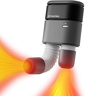 Snowpea Electric Shoe Dryer with Heat Blower Ski Boots Dryer with Fan Heater Snow Boots Dryer Sneaker Dryer for Work Boots with 3/6/9 Hours Timer