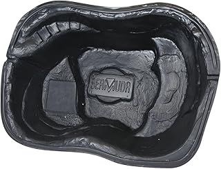 Bermuda Cove Plus Preformed Pond, 50L, 80cm x 60cm x 28cm, Adult, Unisex, Casual, Pond, L, Black, Solid