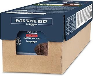 by Amazon Dog Food, Paté with Beef, 300g, Pack of 10 (Previously Lifelong !)