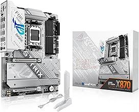 ASUS ROG Strix X870-A Gaming WiFi, AMD ATX motherboard, 16+2+2 power stages, DDR5 slots, four M.2 slots, PCIe 5.0 with full support for next-gen GPUs, WiFi 7, USB 20Gbps w/PD 3.0 up to 30W