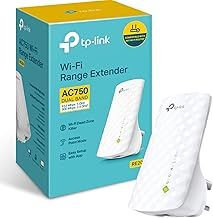 TP-Link RE200 AC750 Universal Dual Band Range Extender, Broadband/Wi-Fi Extender, Wi-Fi Booster/Hotspot with Ethernet Port, Plug and Play, Smart Signal Indicator, UK Plug