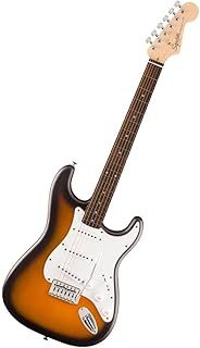 Squier by Fender Debut Collection Stratocaster Electric Guitar, Laurel Fingerboard, White Pickguard, 2-Colour Sunburst