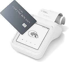 SumUp Solo & Printer Bundle – Contactless Credit Card Payment Card Reader with Charging Station & Printer for Receipts. Full touch-screen interface with free SIM card and unlimited mobile data