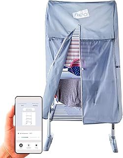 Neo Smart Wifi Indoor Electric 3 Tier Airer Folding Foldable Freestanding Laundry Clothes Portable Cloth Heat Heated Rack Dryer