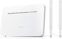 Unlocked HUAWEI B535-232 CAT7 USB 300mbps 4G Home/Office Router with 2 x External Antennas. Will work with any Sim Card Worldwide (Renewed) (White)