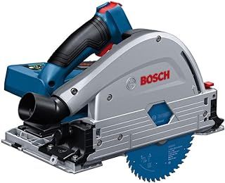Bosch Professional 18V System BITURBO Cordless Plunge Circular Saw GKT 18V-52 GC (adjustable speed levels, incl. connectivity module, without battery/charger, L-BOXX 238)