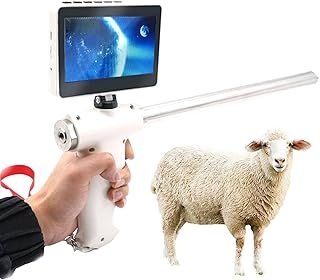 4.3inc Artificial Insemination Gun Kit, Rotatable Screen Artificial Insemination Tool Visual Endoscope Sperm Kit, For Dogs/Sheep/Pig/Cow/Horse