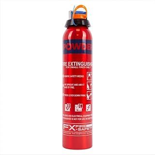 UKB4C 600g Fire Extinguisher Ideal for Cars, Home, Kitchen, Office, Taxi, Caravan - Handle Small Fires Effectively with Environmentally Friendly Powder (0.6KG)