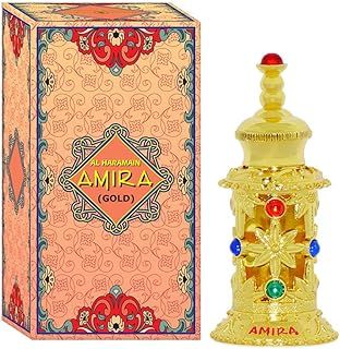 Al Haramain Amira 12ml Perfume Oil | Premium Alcohol-Free Arabian Attar | Long-Lasting Floral & Citrusy Fragrance for Men & Women | Luxury Essential Oil Perfume | Best Oriental Oil for Everyday Use