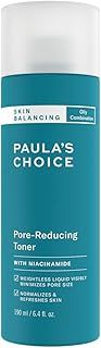 Paula's Choice Skin Balancing Pore Reducing, Hydrating Toner - Refines Enlarged Pores & Tackles Blackheads - with Niacinamide & Adenosine - Combination to Oily Skin - 190 ml