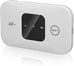 Jectse Mobile Hotspot, Wireless Portable WiFi Hotspot 4G LTE Router with Charging Cable, 150Mbps Download Speed, Worldwide WiFi Pocket WiFi for Travel