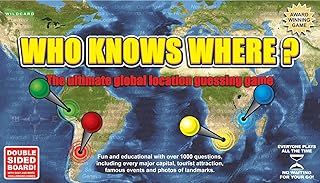 Who Knows Where? - The Global Location Guessing Family Board Game