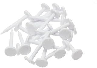 100 Egertec target pins. 5.5cm long. Suitable for all archery targets including straw and foam, White