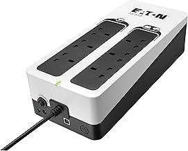 Eaton 3S 550B UPS - Off Line Uninterruptible Power Supply - 3S550B - 550VA (6 BS outlets, USB, Quiet, Shutdown software) - USB Interface (cable included) - Black&White