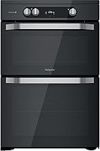 Hotpoint 60CM HDM67I9H2CB/U Induction Electric Double Freestanding cooker - Black