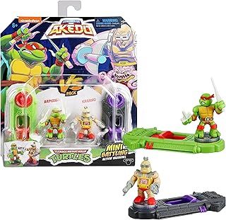Legends Of Akedo Teenage Mutant Ninja Turtles, Mini Battling Warriors Versus Pack Raphael Vs Krang
