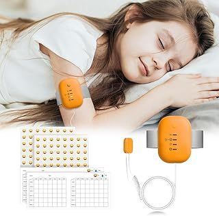 Bed Wetting Alarm for Boys and Girls - USB Rechargeable, Bedwetting Alarm with High Sensitivity Sensor, Loud Sound and Strong Vibration, Proven Solution for Bedwetters