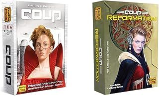 Indie Boards and Cards - Coup - Card Game & IBCCOR2 Coup Reformation 2nd Edition Expansion Card Game