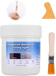 300g Invisible Waterproof Sealant Agent Anti-Leaking Waterproof Agent Transparent Coating Agent Super Strong Clear Insulation Sealant for Home Roof Bathroom Indoor and Outdoor Joints, Leaks
