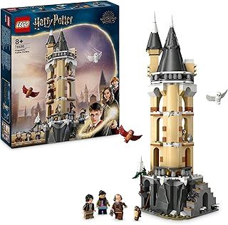 LEGO Harry Potter Hogwarts Castle Owlery, Building Toy for 8 Plus Year Old Kids, Girls & Boys, Role-Play Set Includes 3 Character Minifigures, plus 4 Owl Figures, Wizarding World Gift Idea 76430