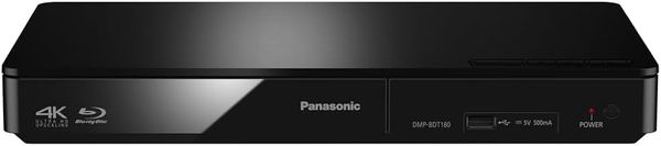 Blu-ray Player Compatible with Panasonic DMP-BDT180EB 2D/3D - LAN (No WiFi) for DVD Regions 1-8 - Blu-ray Region B - DMP-BDT180