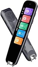 HIULLEN Scan Translator Pen, Scan Reader Pen for Dyslexia, Portable 142 Language Translator Device, Real Time Pen Reader Scanner, Offline Translation Dictionary Recording Pen