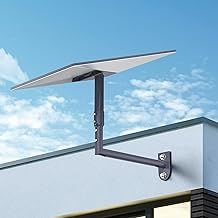 EDUP Starlink Long Wall Mounting Kit for Starlink Gen 2/ Mini Dishy, Starlink Internet Kit Satellite with Starlink Pole Mount Adapter, Stainless Aluminum Alloy Starlink Mount Kit