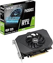 ASUS Phoenix NVIDIA GeForce RTX 3050 Gaming Graphics Card (PCIe 4.0, 8GB GDDR6 memory, HDMI 2.1, DisplayPort 1.4a, Axial-tech Fan Design, Protective Backplate, Dual ball fan bearings, Auto-Extreme)