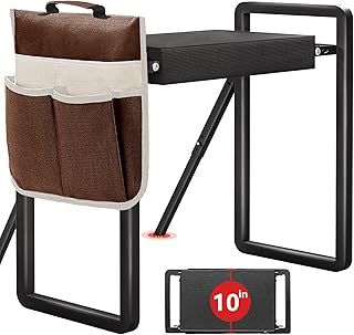 Onadak Foldable Garden Kneeler Seat With Handles & Tools Bag - Heavy Duty EVA Foam Padded Lightweight Kneeling Stool for Gardening - Multi-Use Portable Seat