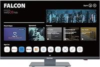 Falcon 24 inch TV WebOS SMART TV Wifi Camping – 12V/24V, Integrated DVD Player, Bluetooth 5.0, USB, Streaming, Freeview, Netflix, Prime Video, pitch perfect Television for Campervan, Motorhome IPTV