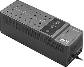 APC by Schneider Electric BACK-UPS ES - BE850G2-UK - Uninterruptible Power Supply 850VA (8 Outlets, Surge Protected, 2 USB Charging Ports), Black, Pack of 1