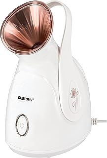 Geepas Facial Steamer - Nano Ionic Face Moisturizer Home Spa Kit, Cleansing Pores, Facial Sauna - 2 Years Warranty