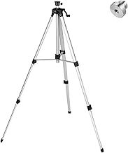 Firecore Adjustable 1.5m/60inch Aluminum Alloy Laser Tripod, with Bubble Level and Extra 5/8"-11 Tripod Adapter-FT1500D