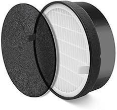 Wadoy LV-H132 Air Purifier Filter for Compatible with Levoit HEPA and Activated Carbon Replacement Filters Set