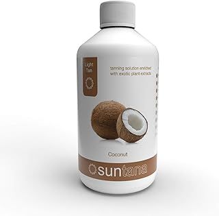 Suntana Coconut Fragranced Spray Tan Solution (Light Tan 8%) - 250ml