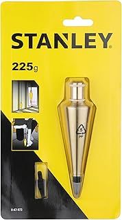 Stanley 0-47-973 Brass Plumb Bob, Gold, 225 g