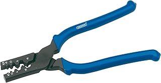 Draper 9-Way Cable Ferrule Crimping Tool | Wire Strippers Electrical Hand Tools | 190mm Wire Crimper Pliers | 62226