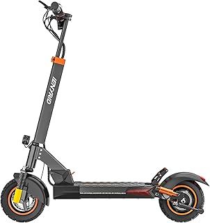 Electric Scooter Adult, iENYRID M4 Pro S+ E Scooter Up to 30 Miles Long Range, 3 Speed Mode Adjustable,LCD Display Double Braking System,Foldable & Portable, Black