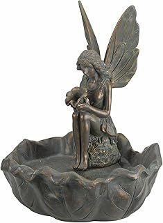 Smart Garden Solar Fairy Leaf Garden Water Feature Fountain