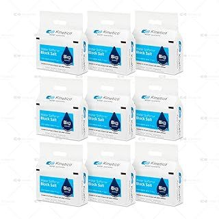 Block Salt for Water Softeners - Genuine Kinetico Product - Delivers Superior Performance - 9 packs with 18 salt blocks in total