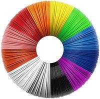 Uzone 3D Pen Filament Refills 1.75mm PLA, 12 Colors 10Ft per Color Total 120Ft 3D Printing Pen Filament 3D Printer Refills for 3D Printing Equipment and 3D Pen
